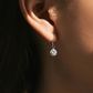 Noutai 1ct D Color Moissanite Hook Earrings – 925 Sterling Silver