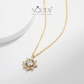 Noutai 0.5ct Moissanite Snowflake Necklace – 925 Sterling Silver