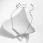 Noutai D Color Moissanite Simple Round Chain Bracelet – 925 Sterling Silver