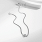 Pulsera Noutai con engaste de moissanita: joyería nupcial de plata de ley para mujer