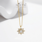 Noutai 0.5ct Moissanite Snowflake Necklace – 925 Sterling Silver