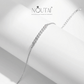 Noutai D Color Moissanite Simple Round Chain Bracelet – 925 Sterling Silver