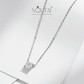 Noutai 0.8ct D Color Moissanite Pendant Necklace – 925 Sterling Silver
