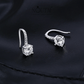 Noutai 2ct D Color Moissanite Hook Earrings – 925 Sterling Silver