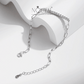Noutai Sparkling D Color Moissanite Lock Bracelet – 925 Sterling Silver