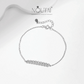 Noutai D Color Moissanite Simple Round Chain Bracelet – 925 Sterling Silver