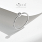 Noutai Bezel Setting Moissanite Stackable Ring – 925 Sterling Silver