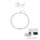 Noutai D Color VVS1 Moissanite Round Bracelet – 925 Sterling Silver