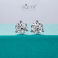 Noutai 2cttw D Color Moissanite Stud Earrings – 925 Sterling Silver