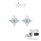 Noutai 0.3ct D Color Moissanite Ear Studs – 925 Sterling Silver Fine Jewelry
