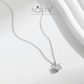 Collar de moissanita Noutai con engaste de garras, joyería de boda para mujer, regalo de lujo
