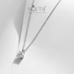Collar de moissanita Noutai con engaste de garras, joyería de boda para mujer, regalo de lujo